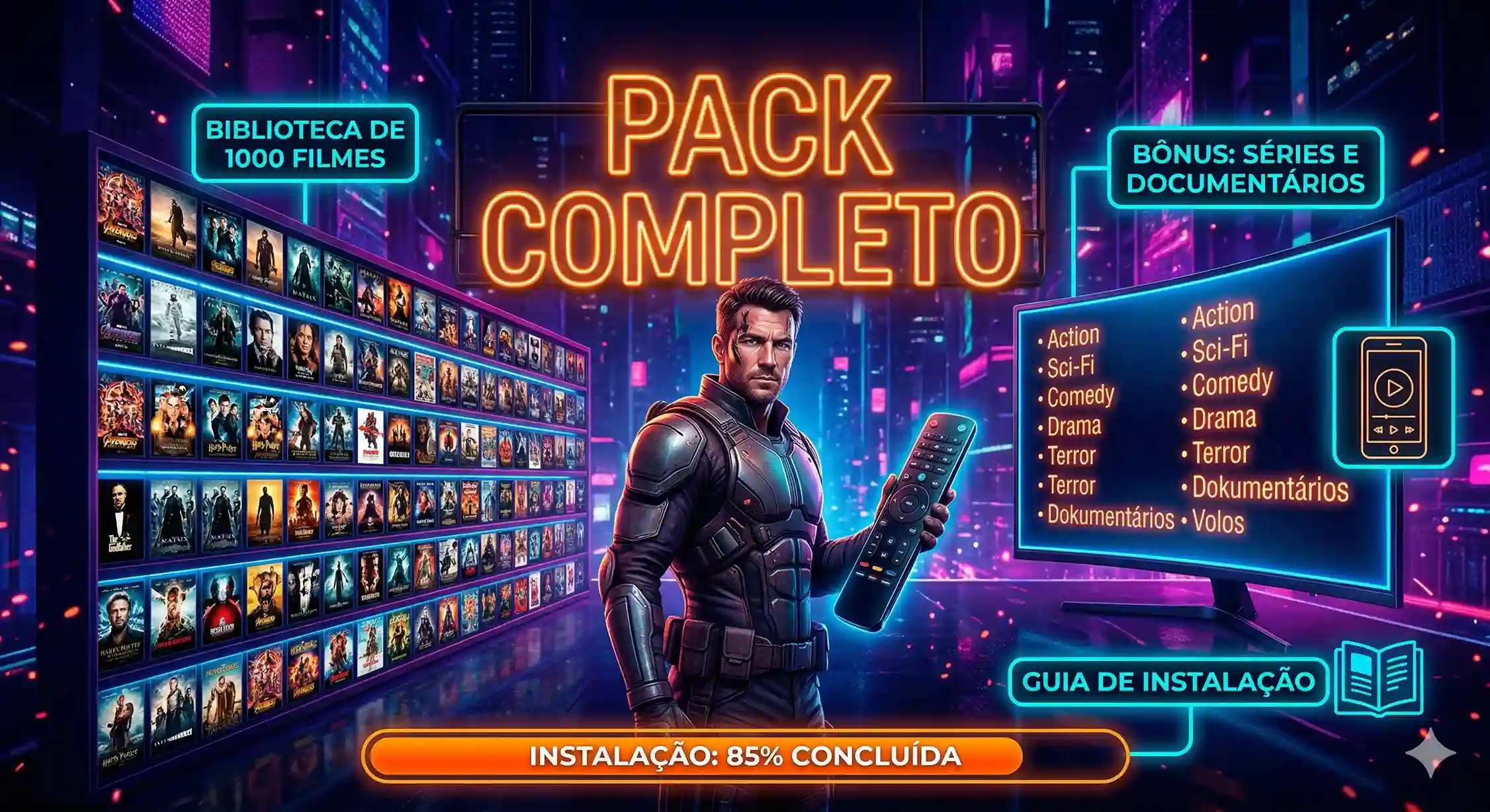 Bônus Animações e Séries